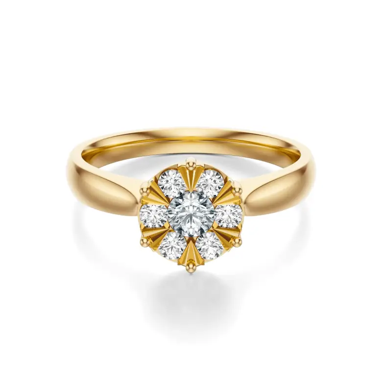 Pierścionek z diamentami